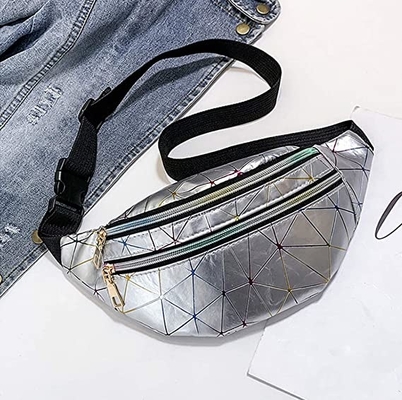 L'unité centrale garnissent en cuir Bum Waist Bag Festival Fanny que les poches de fermeture éclair du paquet 3 imperméabilisent