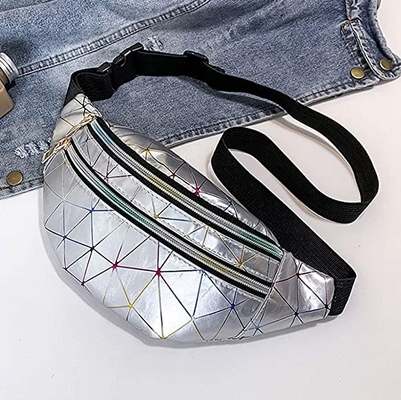 L'unité centrale garnissent en cuir Bum Waist Bag Festival Fanny que les poches de fermeture éclair du paquet 3 imperméabilisent
