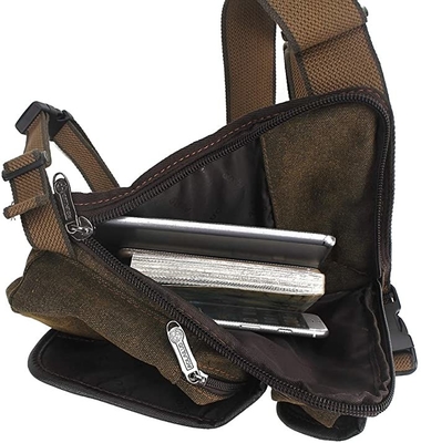 Sac de recyclage tactique de jambe de baisse de toile augmentant le paquet de taille pour des femmes des hommes