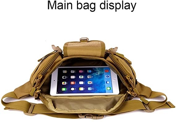 Paquet militaire de taille de sac tactique de taille de Molle pour le fonctionnement de marche d'extérieur augmentant le camping