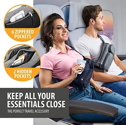 Sac de Fanny Pack Hiking Cute Waist de mode de 6 poches