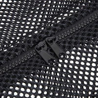 Sac surdimensionné de gymnase de Mesh Sports Duffle Bag Multipurpose avec la tirette réglable