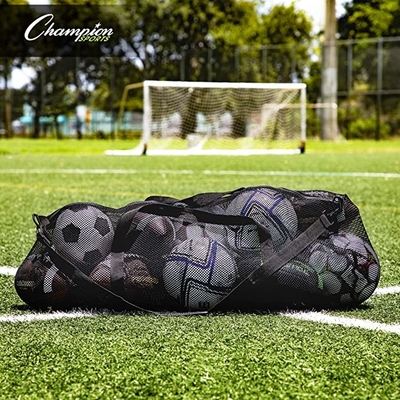 Sac surdimensionné de gymnase de Mesh Sports Duffle Bag Multipurpose avec la tirette réglable