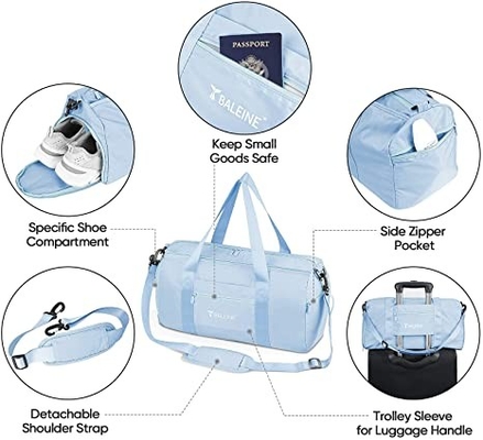Gymnase imperméable de sacs marins à sports pour des hommes de femmes petits