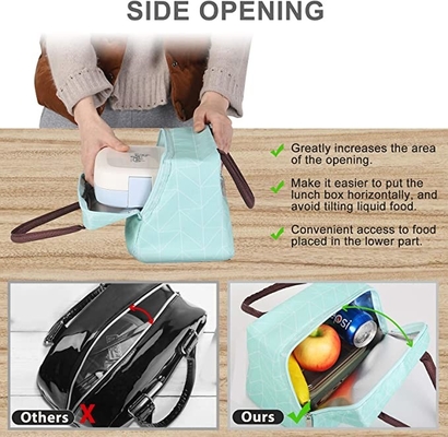 Oxford a isolé Tote Bag Resuable Shopping Bag imperméable pour des hommes de femmes