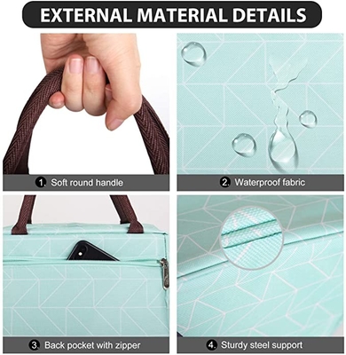 Oxford a isolé Tote Bag Resuable Shopping Bag imperméable pour des hommes de femmes