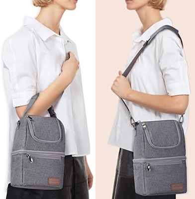 Sac plus frais isolé détachable de lait maternel multifonctionnel de sac de biberon