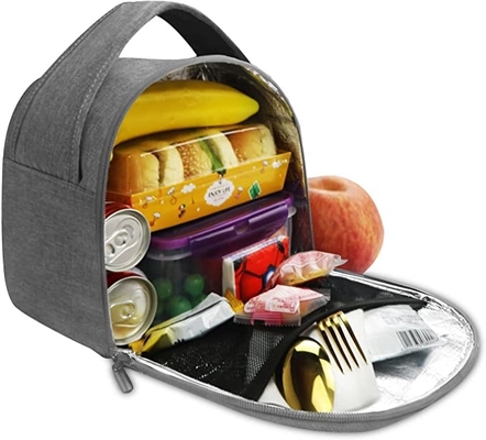 Le polyester rayant la plage isolée Tote Cooler Bag Heavy Duty a isolé des sacs d'épicerie