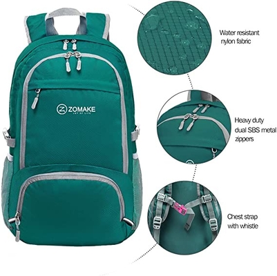 30l Packable augmentant le poids léger de résistant à l'eau de sac à dos pliable