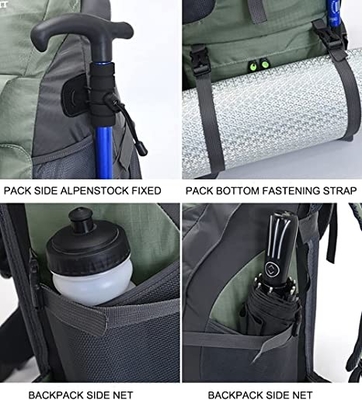 résistant à l'eau 50l léger augmentant le sac à dos pour le tourisme s'élevant de camping