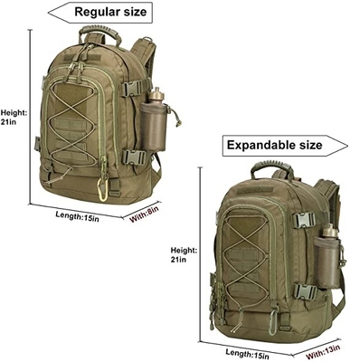 Matériel tactique expansible d'Oxford de sac à dos de camper 60l militaire