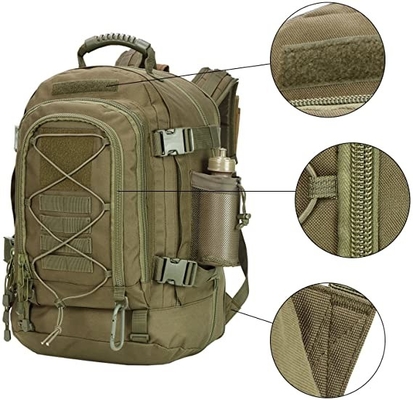 Matériel tactique expansible d'Oxford de sac à dos de camper 60l militaire
