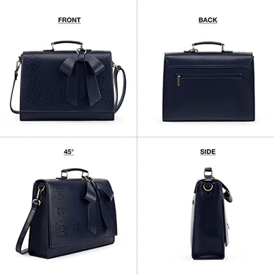 Arc détachable d'ordinateur portable du Vegan des femmes de sac d'épaule d'ordinateur de sac en cuir de Satchel