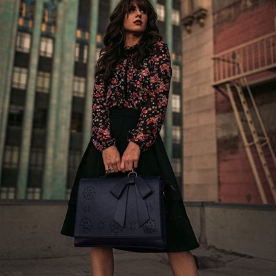 Arc détachable d'ordinateur portable du Vegan des femmes de sac d'épaule d'ordinateur de sac en cuir de Satchel