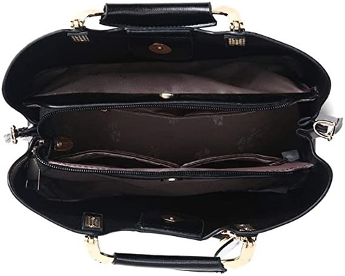 Les dames de luxe d'épaule de Satchel du sac à main des femmes supérieures de poignée garnissent en cuir Tote Bags