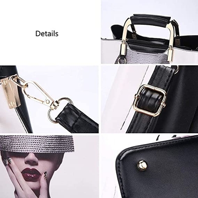 Les dames de luxe d'épaule de Satchel du sac à main des femmes supérieures de poignée garnissent en cuir Tote Bags